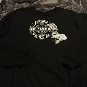 Men’s Harley Davidson crew neck sweatshirt